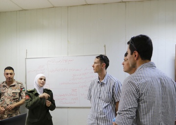 US psychological operations Soldiers visit Jordanian  Directorate of Moral Guidance