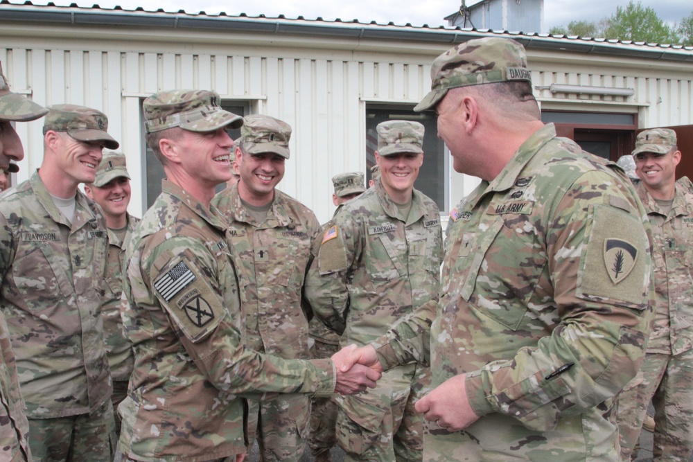 Lethal Soldiers receive honors, begin exercise in Germany