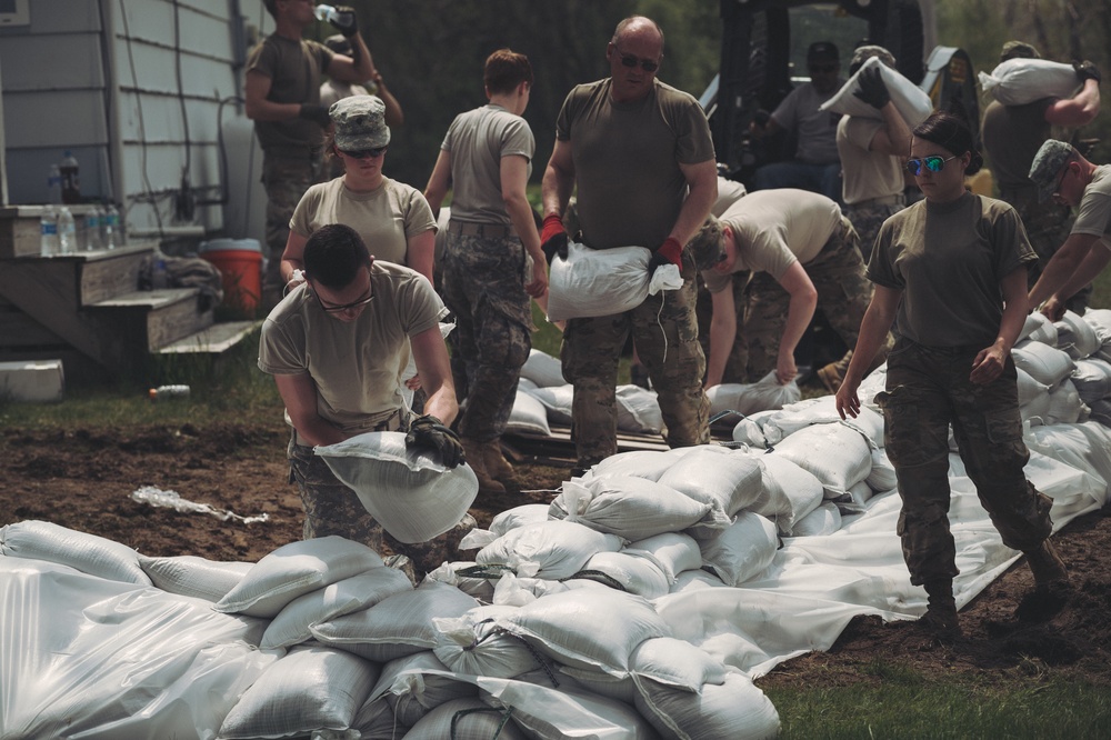 New York National Guardsmen Continue Flood Response
