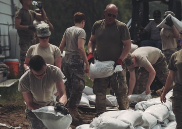 NY National Guard fills over 400,000 sandbags and keeps working as Lake Ontario overflows