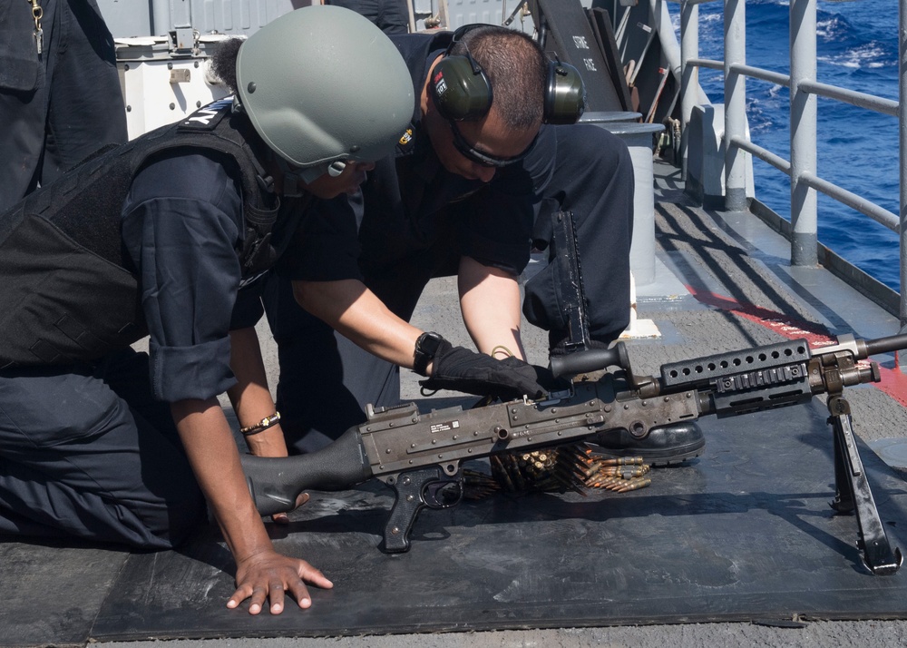 USS Lake Erie (CG 70) live-fire exercise