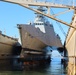 USS Montgomery Enters Dry Dock for Post Shakedown Availability
