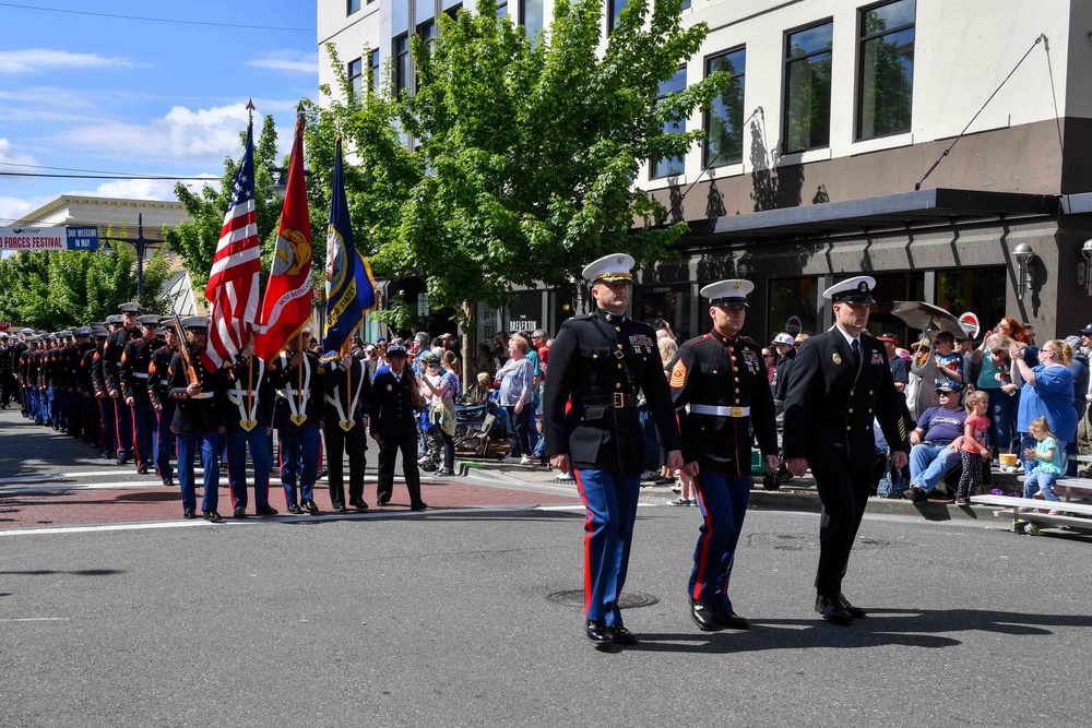 Bremerton Holds 69th Annual Armed Forces Day Parade