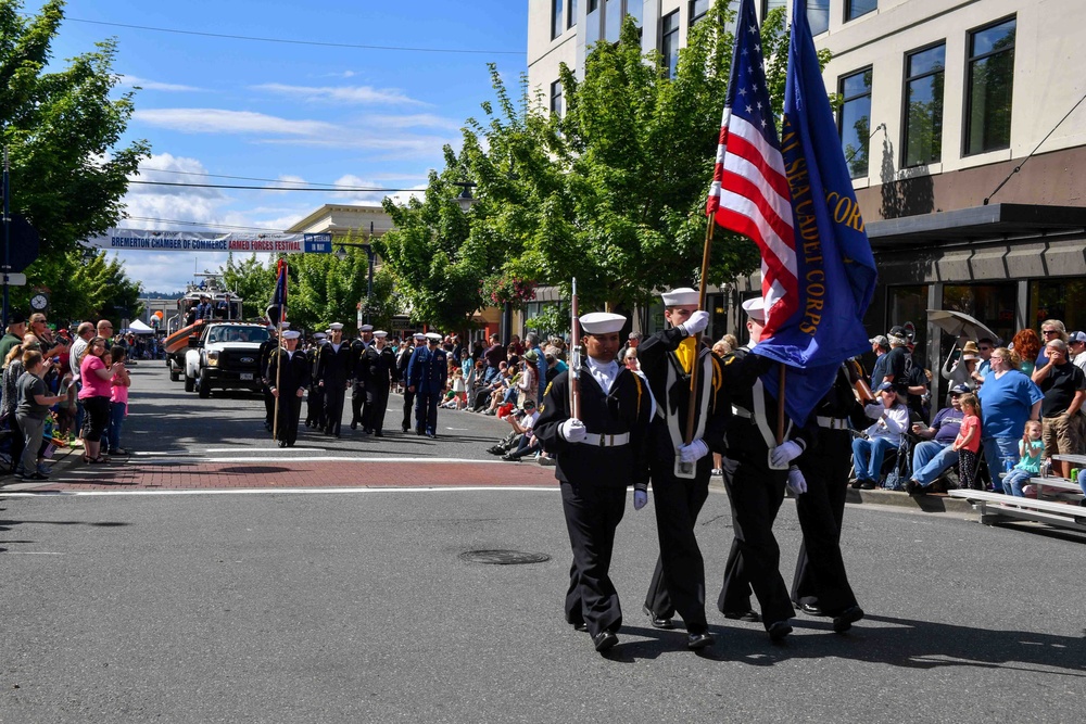 Bremerton Holds 69th Annual Armed Forces Day Parade