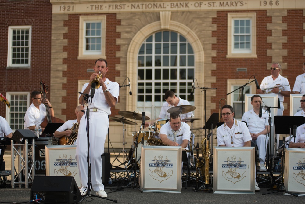 U.S. Navy Band Commodores Armed Services Day Concert in Leonardtown, Md.