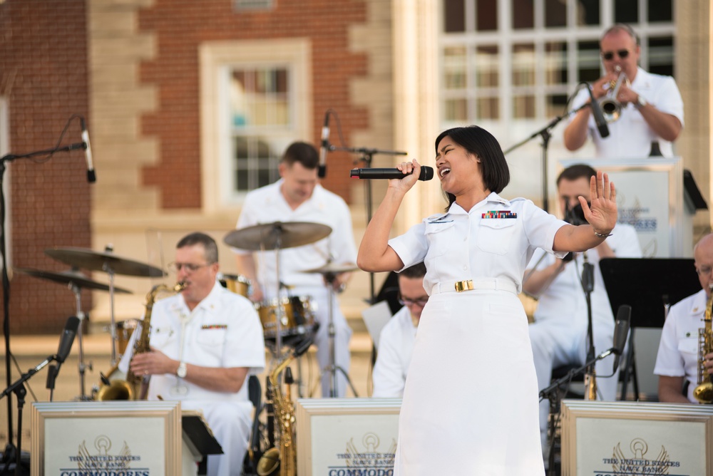 U.S. Navy Band Commodores Armed Services Day Concert in Leonardtown, Md.