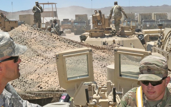 A Day of Lasers: 155th ABCT attaches MILES gear to tracked vehicles