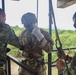 Fast rope and rappelling training between Greek and U.S. Paratroopers