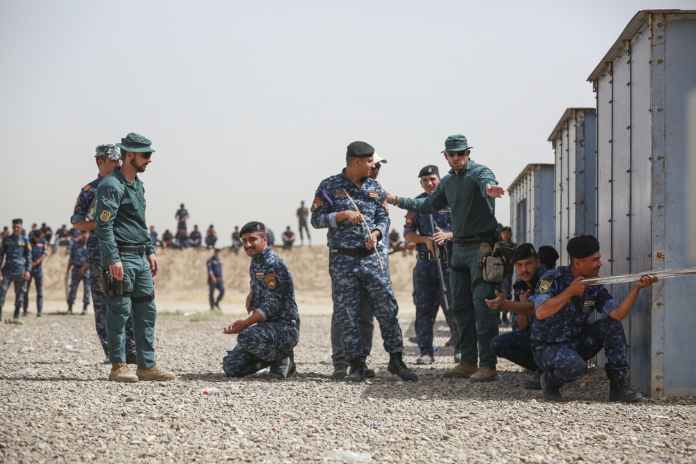 The Spanish Guardia Civil GAR train ISF for Mosul