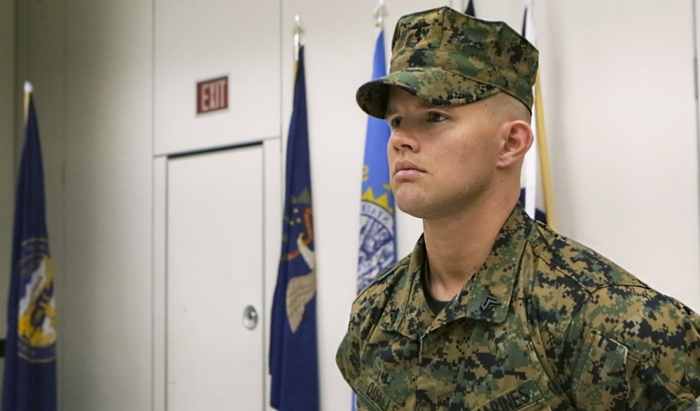 Marine awarded Navy and Marine Corps Medal for heroic actions