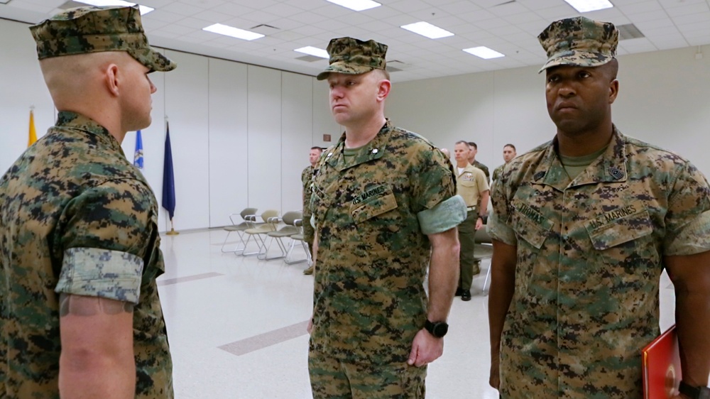 Marine awarded Navy and Marine Corps Medal for heroic actions