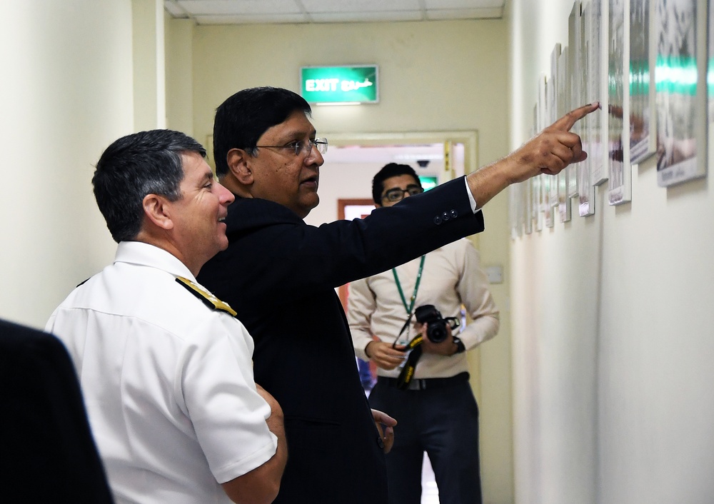 NAVCENT Commander Visits Bahrain's American Mission Hospital