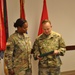 General recognizes senior officers upon departure