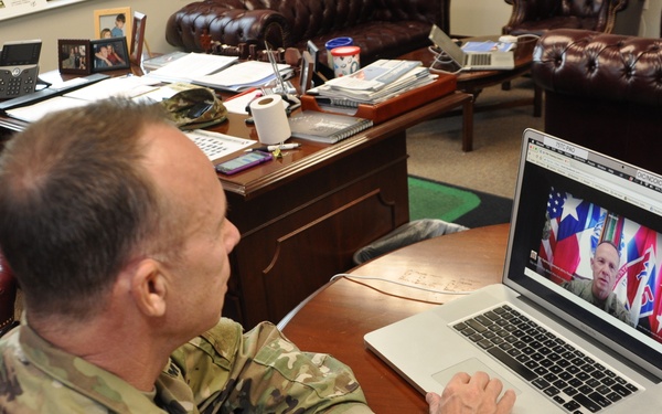 Army Reserve general taps Facebook to conduct "town hall" with troops