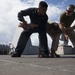 LPD 19 conducts master at arms training