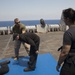 LPD 19 conducts master at arms training