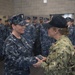 170520-N-QP351-066 INDIANAPOLIS (May 20, 2017) Rear Admiral Linda Wackerman, Deputy Commander, U.S. Naval Forces Southern Command, 4th Fleet, visits with Sailors from Navy Operational Support Center Indianapolis during an Admirals Call. Wackerman who also
