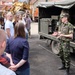 War Studies University, Warsaw cadets visit Battle Group Poland’s ready platoon