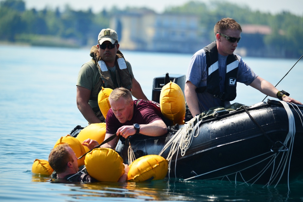 Water Jump at Lake Garda, May 17,2017.
