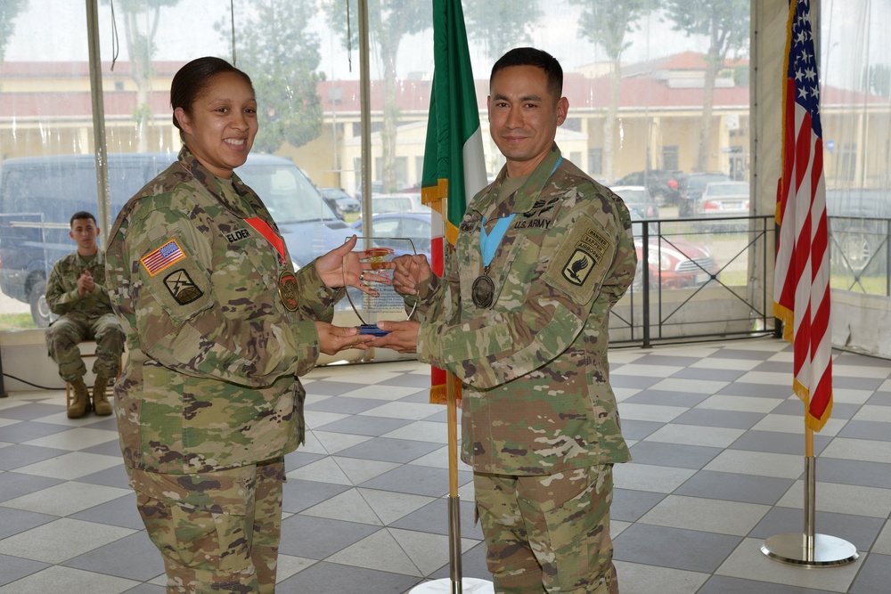 Sgt. Morales Club Induction Ceremony at Caserma Ederle