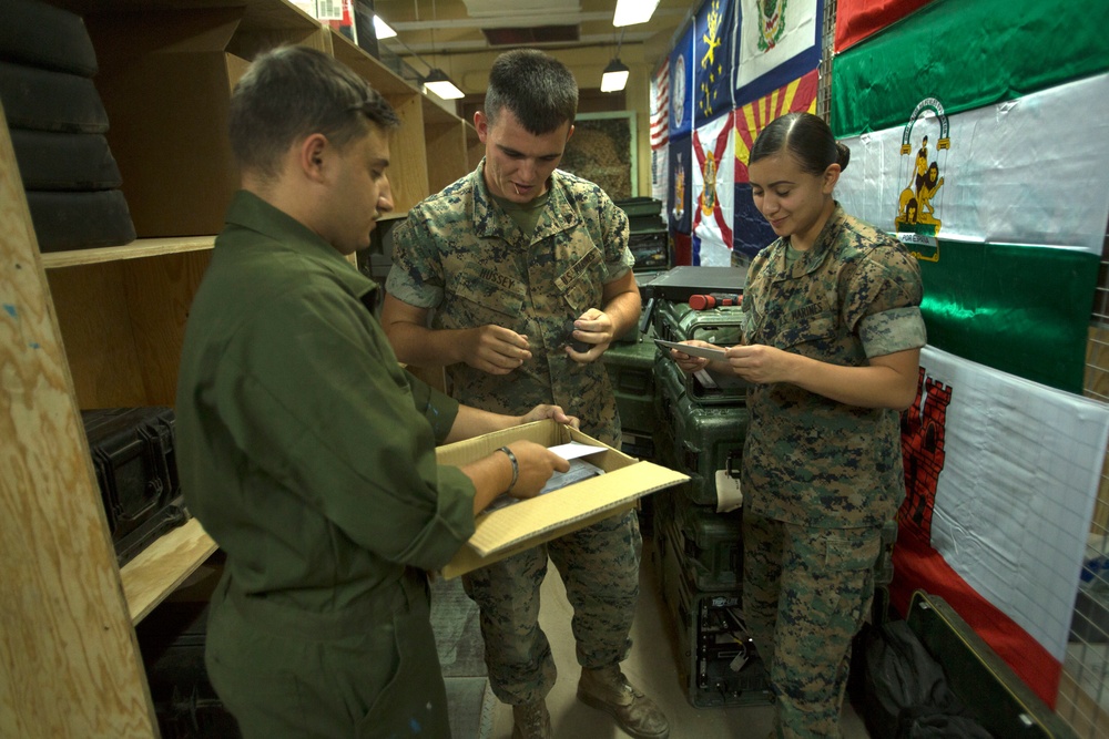 Freedom Elementary Students Send Marines Letters