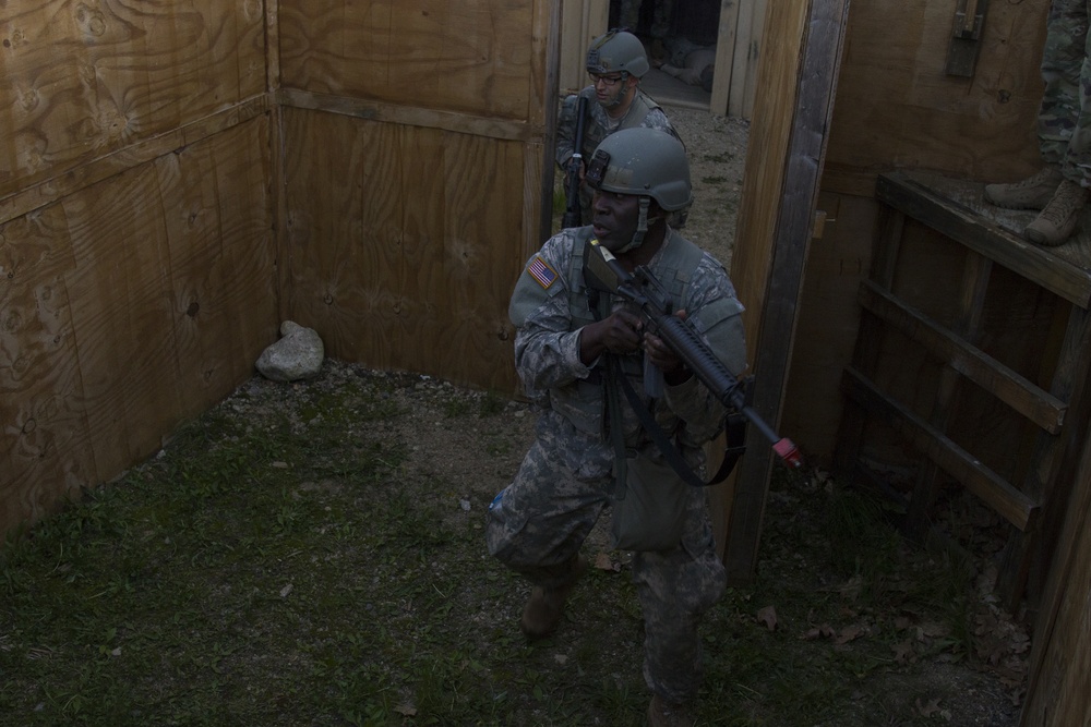 Soldiers Enter and Clear a Room