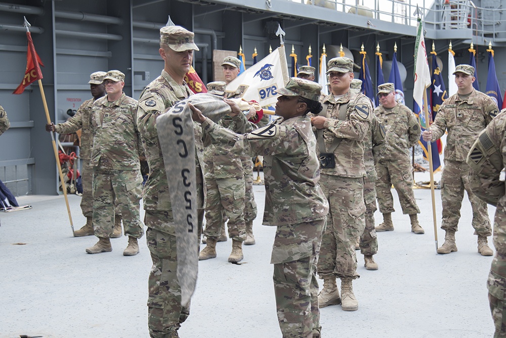 548th CSSB assumes mission command in Kuwait