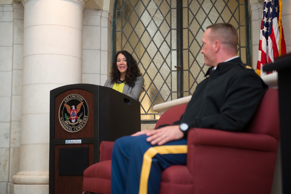 Promotion Ceremony in honor of Sgt. 1st Class John W. Russell