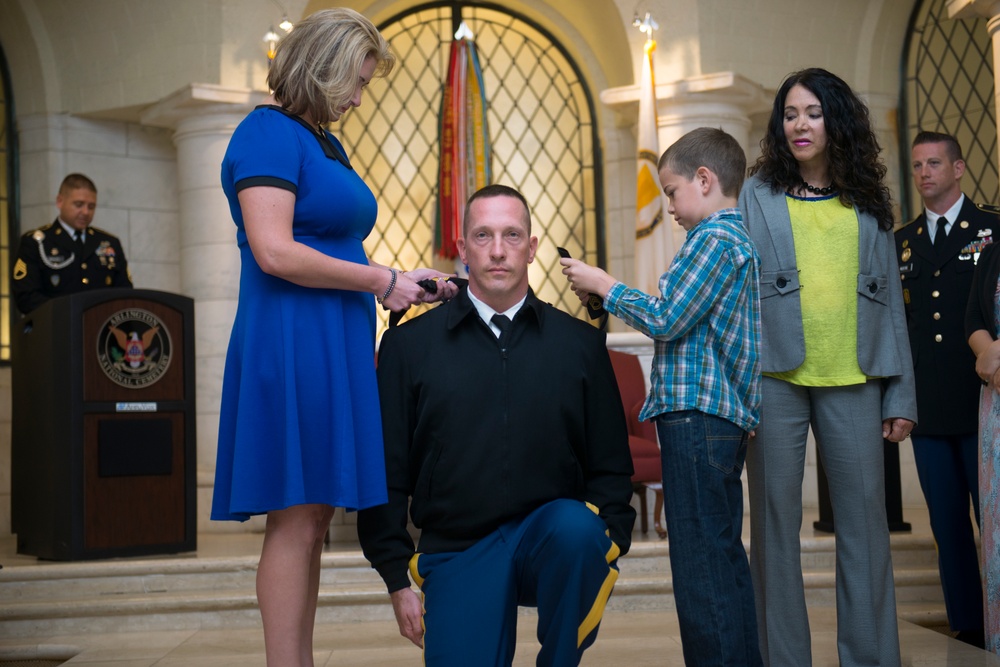 Promotion Ceremony in honor of Sgt. 1st Class John W. Russell