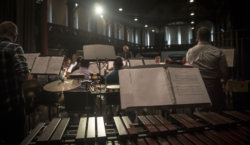 1st Marine Division Band Tours Germany For the First Time