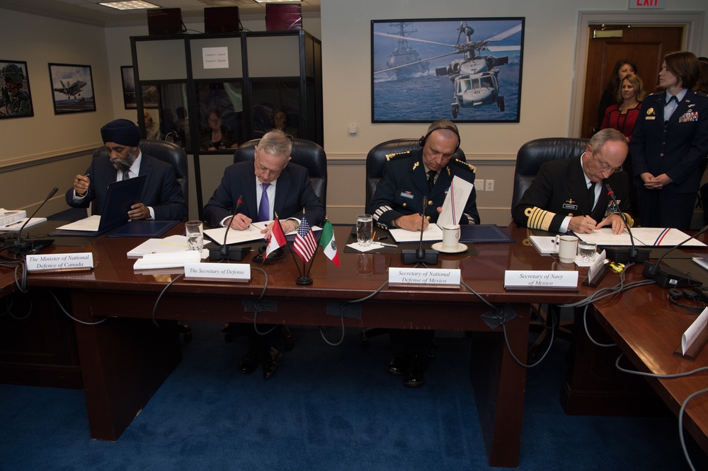 SD Mattis signs joint statement with NADM