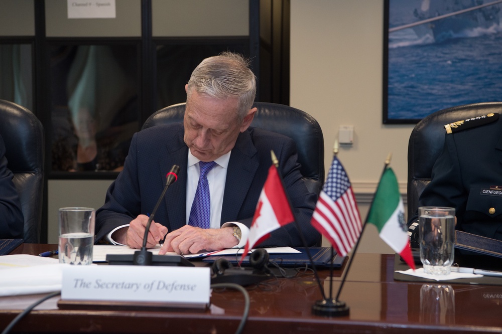 SD Mattis signs joint statement with NADM