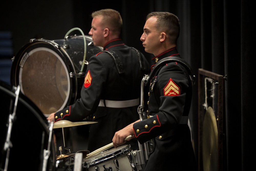 1st Marine Division Band Tours Germany For the First Time