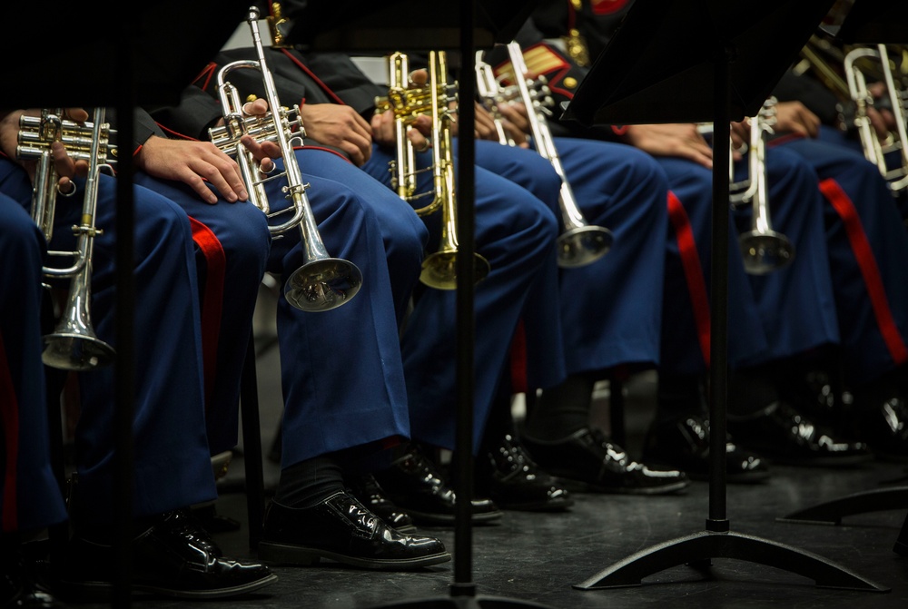 1st Marine Division Band Tours Germany For the First Time