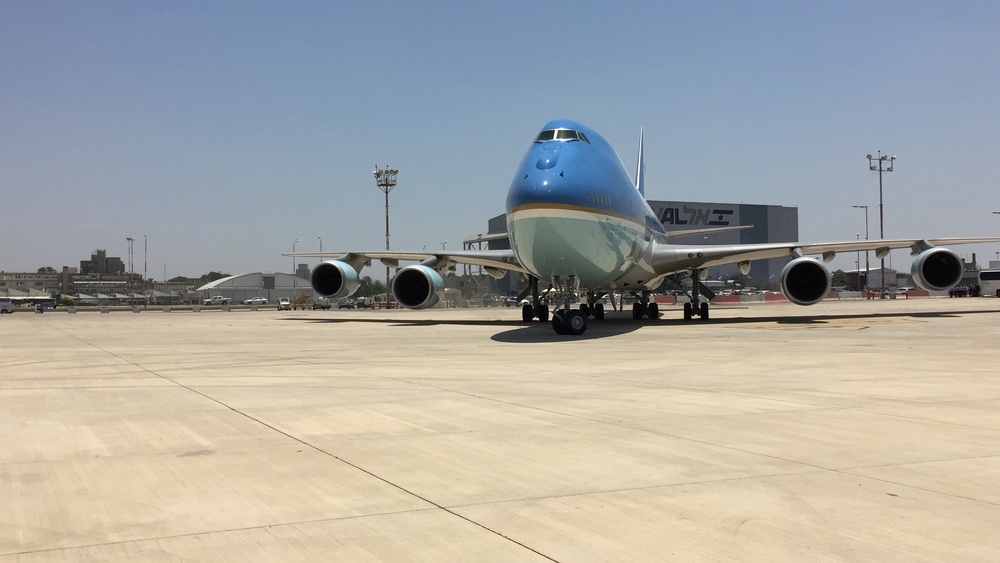 President Trump Arrives in Israel