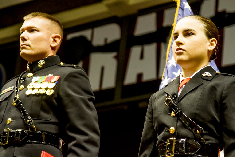 Alabama graduate commissions as Marine Corps officer