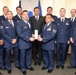 Members of the New York Air National Guard's 106th Rescue Wing get presidential recognition from Slovenia for April 24th international rescue mission