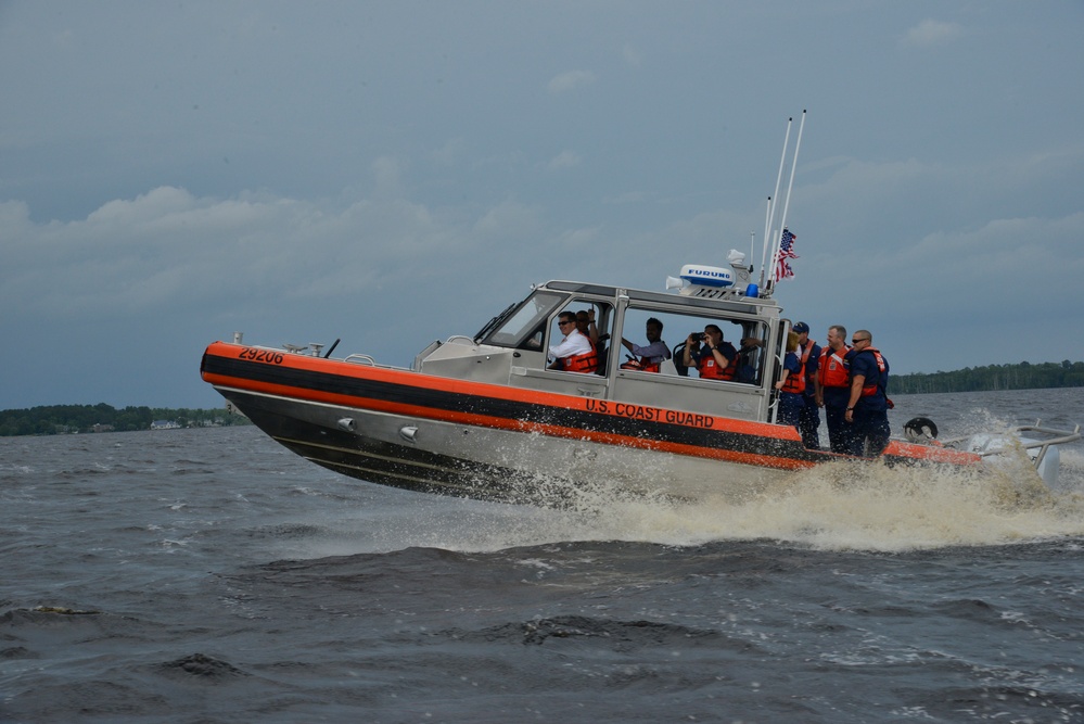 DVIDS - Images - Gov. Roy Cooper visits Coast Guard Base Elizabeth City ...