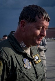 Col. Richardson's 'Fini' Flight