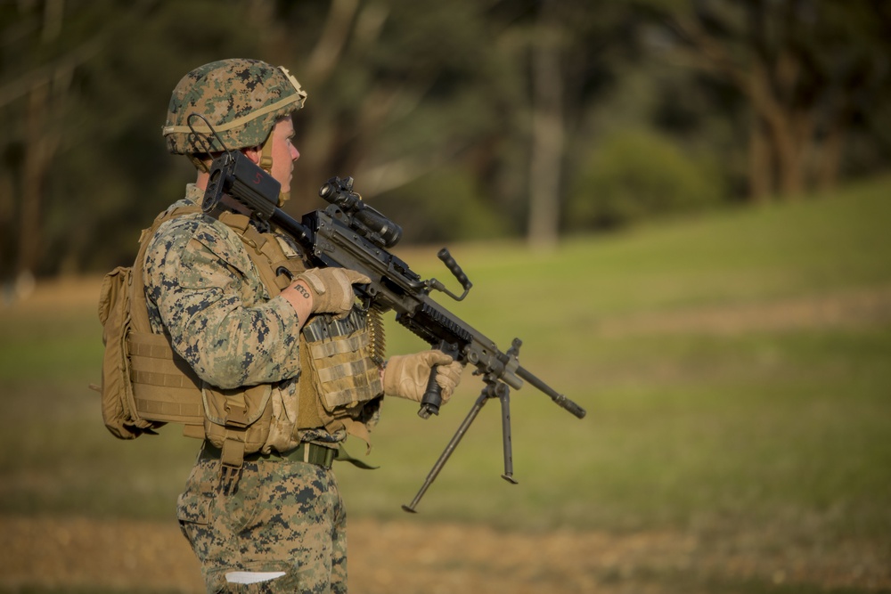 Kansas Marine competes in shooting competition 'Down Under'