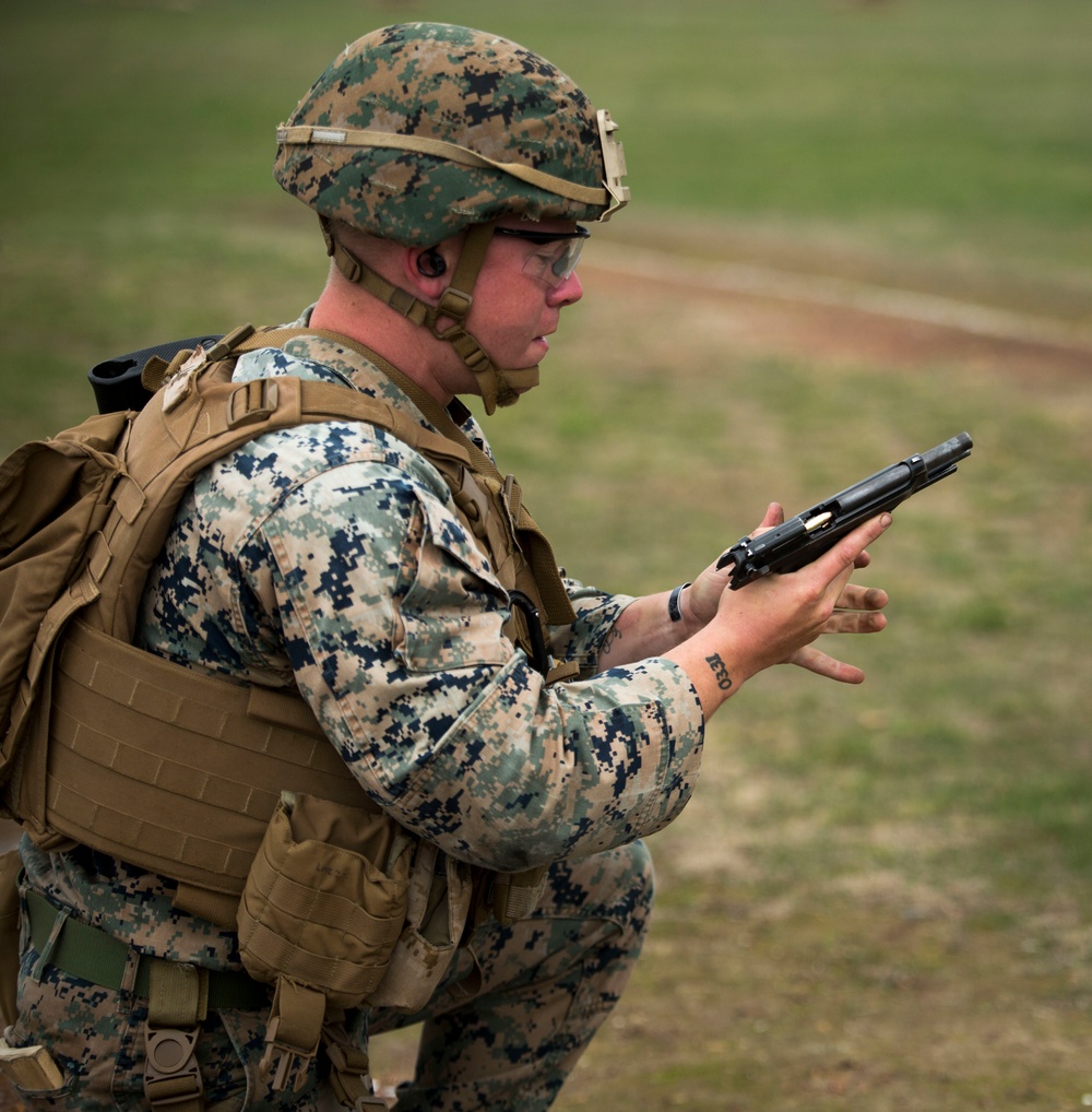 Kansas Marine competes in pistol competition 'Down Under'