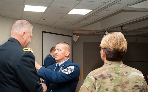 Command Chief Master Sgt. Oscar Tey Retirement