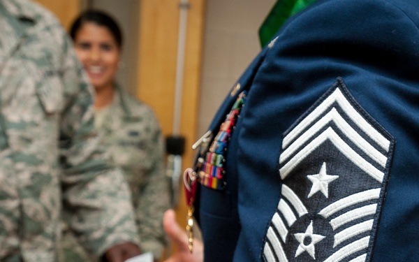 Command Chief Master Sgt. Oscar Tey Retirement