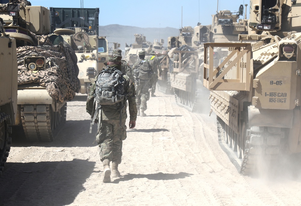 Mississippi Army National Guard Soldiers gear up for intense training in California