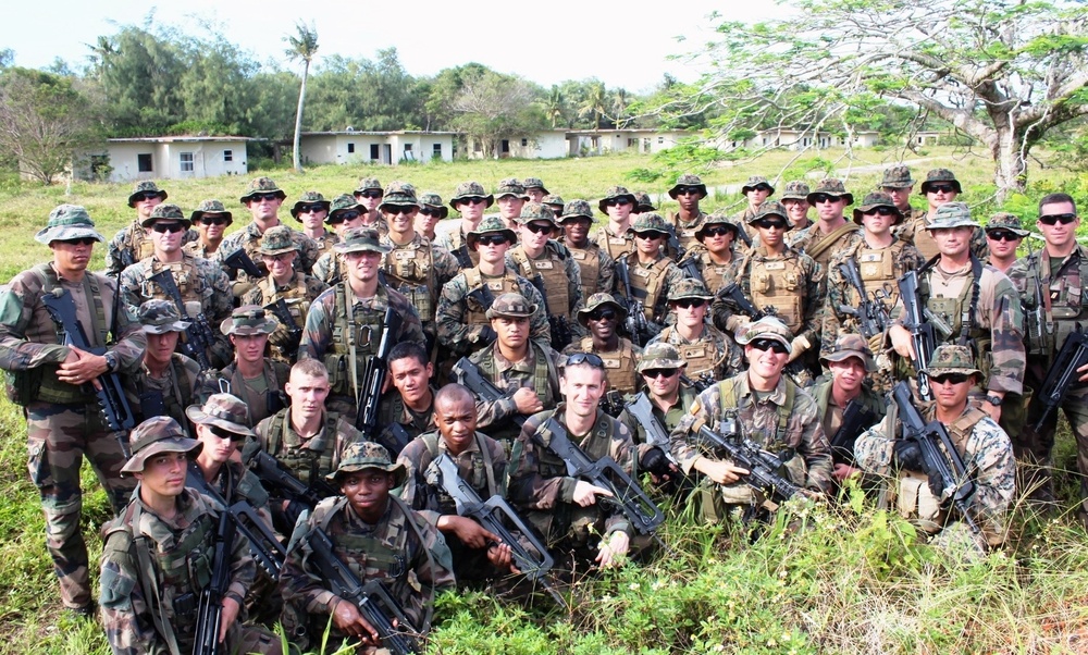 U.S., French Marines Join Forces on Guam