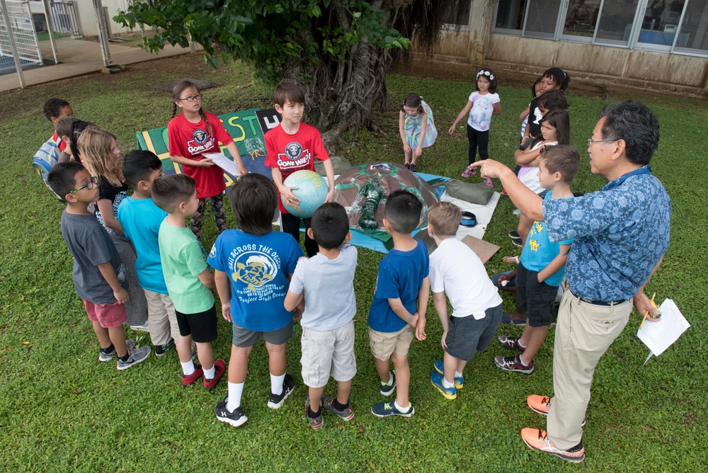 Largest, tallest, oldest animals at Kadena Elementary