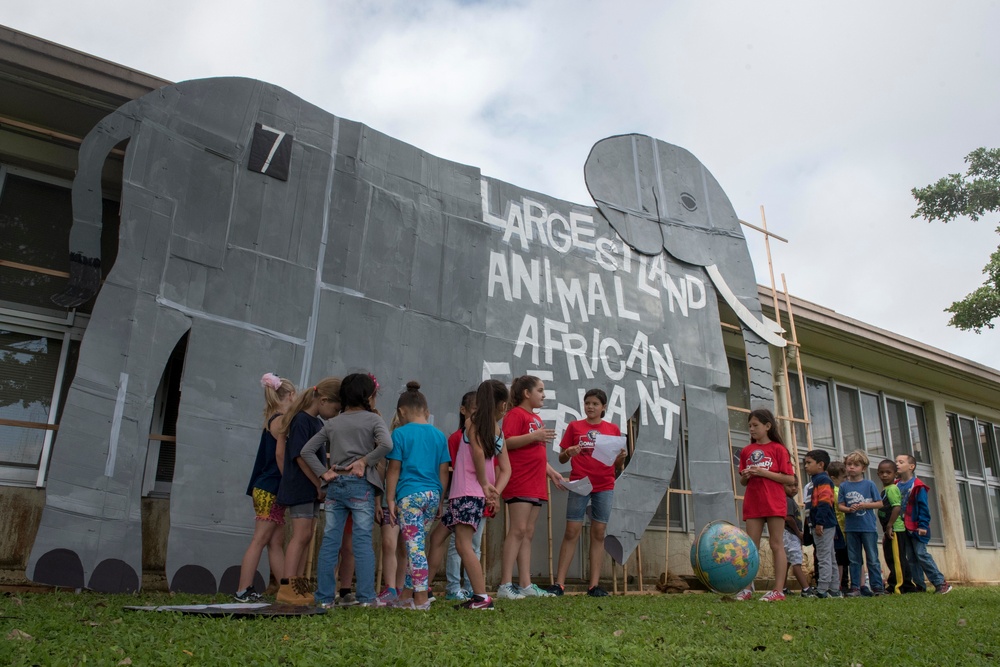 Largest, tallest, oldest animals at Kadena Elementary