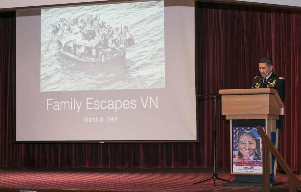 AAPI Heritage Month: Observance keynote speaker shares American Dream through Vietnam refugee story