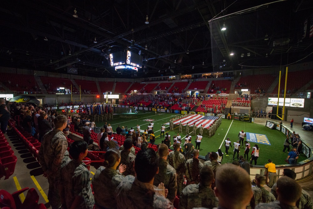 Nighthawks show appreciation for U.S. mlitary