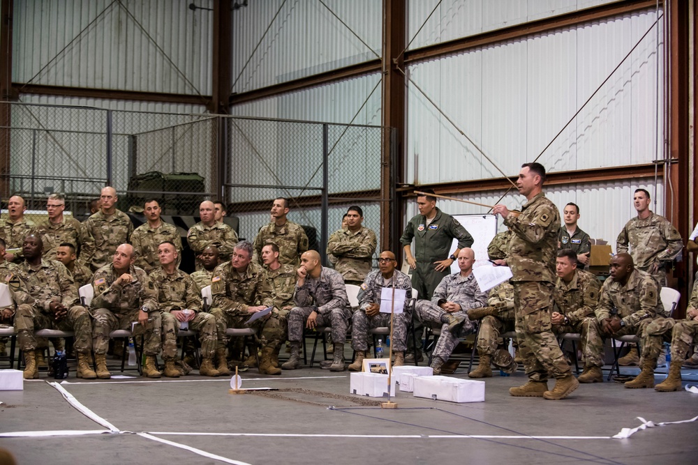 RAF Teams arrives at Joint Task Force - Bravo